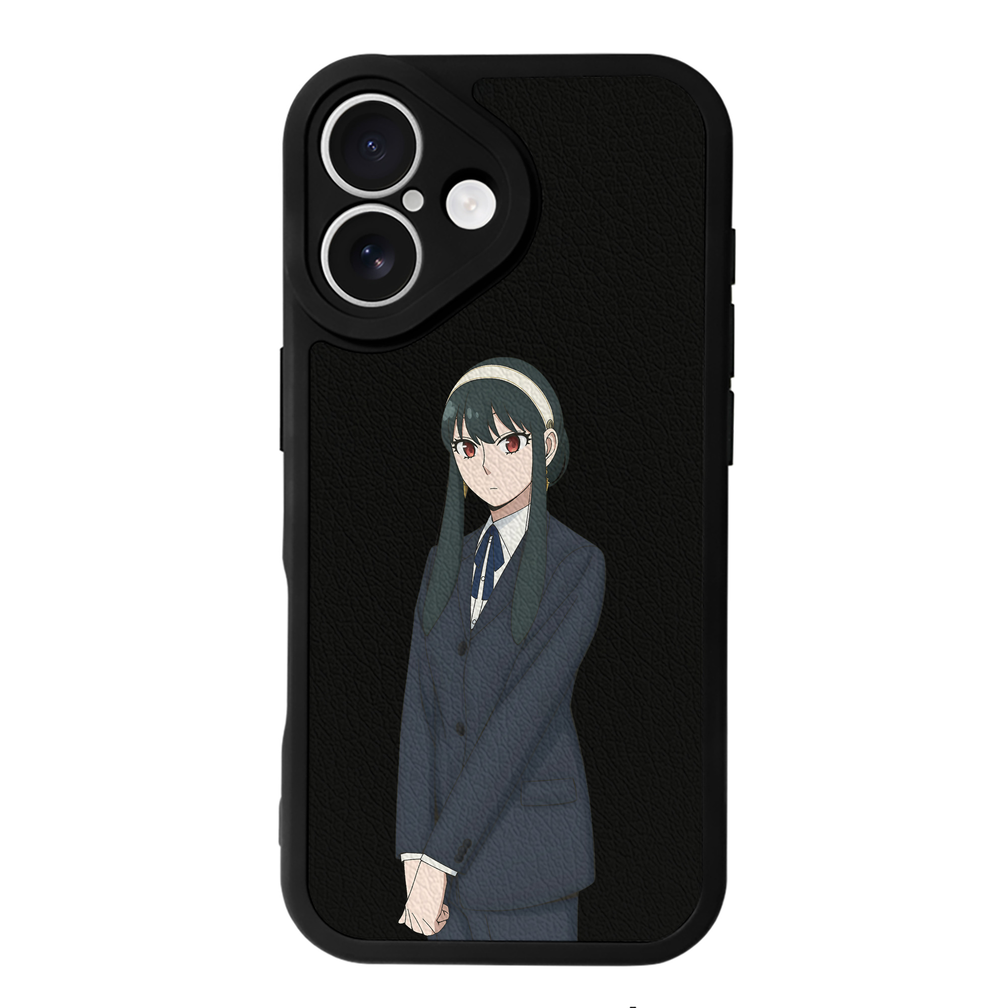 （画像用） SPY×FAMILY间谍家家酒 【iPhone 16シリーズ対応】シリコンスマホケース（レザー調） 材質：シリコン